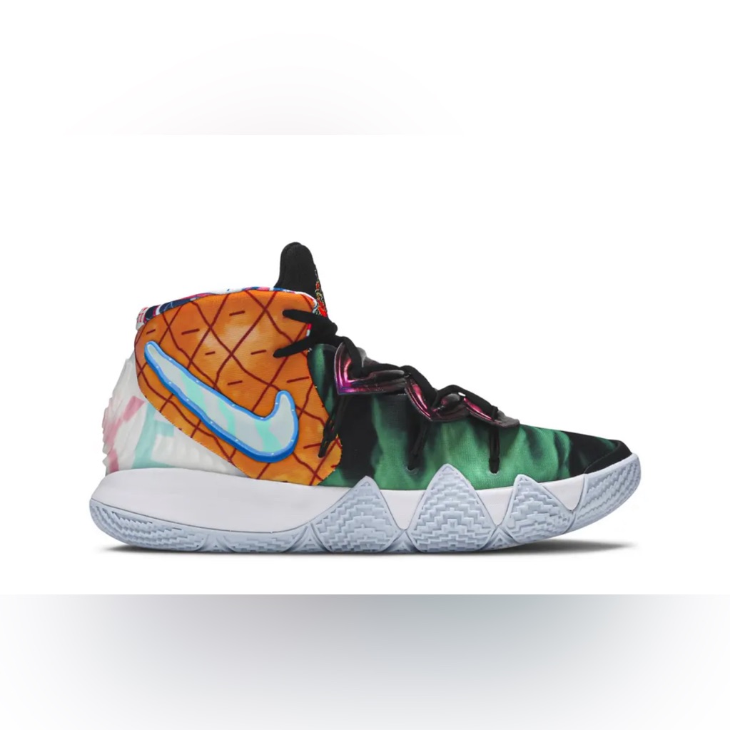 Nike Men’s Size 11.5 Kybrid S2 “What The Kyrie” Pineapple House Spongebob